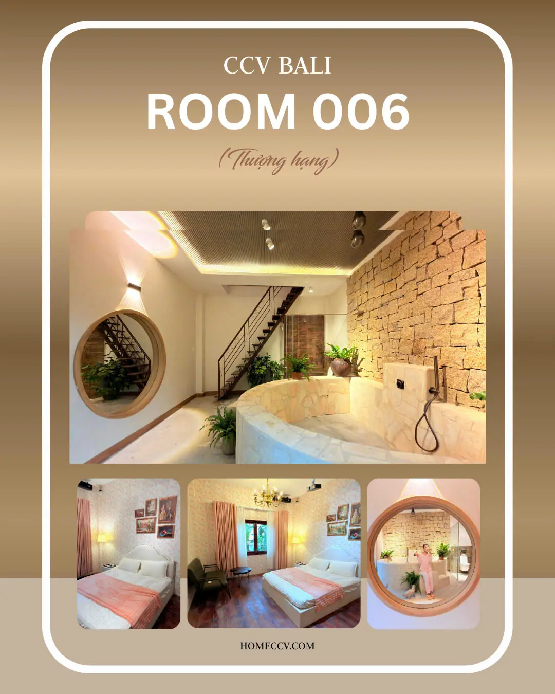 ROOM 006 CCV BALI - (THƯỢNG HẠNG)