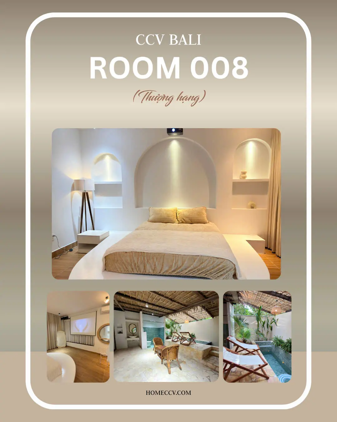 ROOM 008 CCV BALI - (THƯỢNG HẠNG)