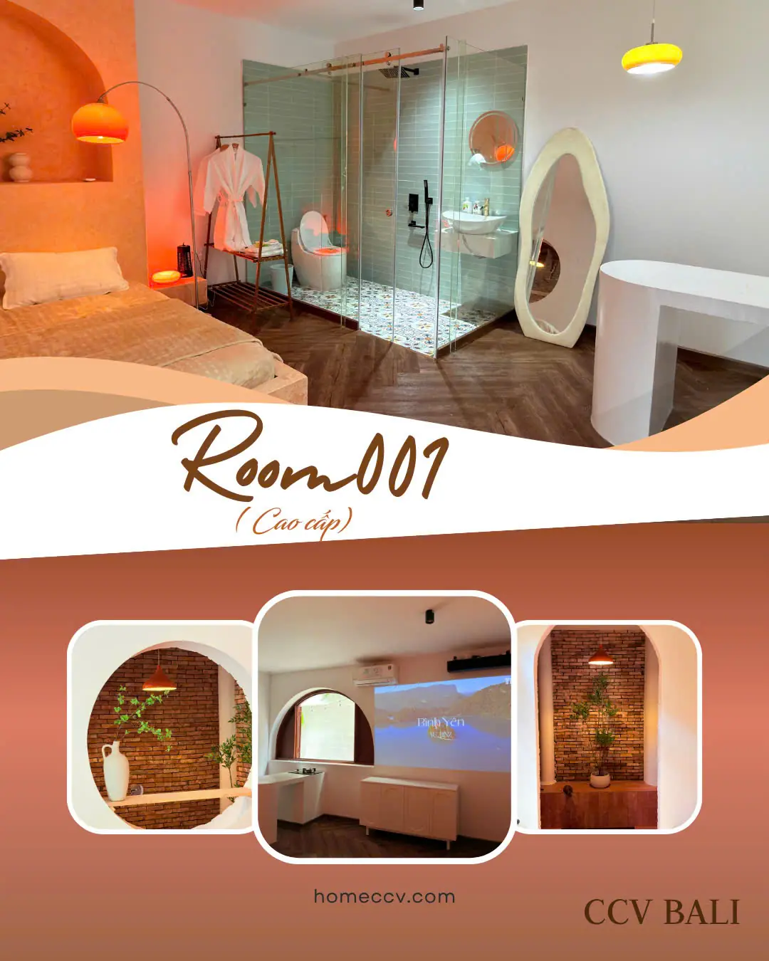 ROOM 001 CCV BALI - (CAO CẤP)